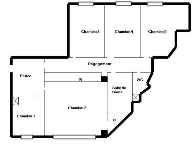 Appartement F4 à vendre - 4 pièces - 92.48 m2 - PARIS - 75014 - ILE-DE-FRANCE - Century 21 Actif Immobilier