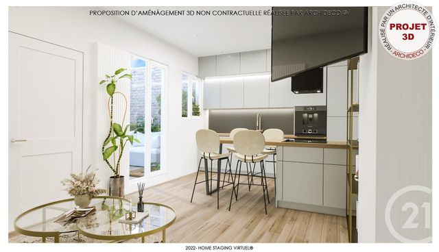 Appartement F2 à vendre - 2 pièces - 35.0 m2 - PARIS - 75014 - ILE-DE-FRANCE - Century 21 Actif Immobilier