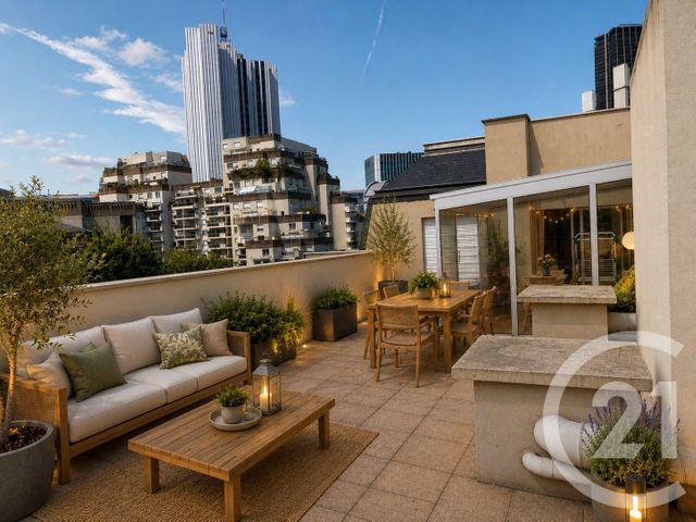 Appartement T4 à vendre - 4 pièces - 97.58 m2 - PARIS - 75014 - ILE-DE-FRANCE - Century 21 Actif Immobilier